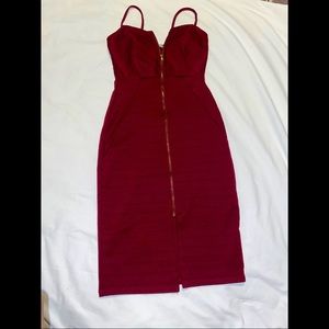 Wine Res Dress